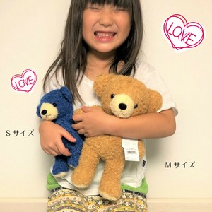 ぬいぐるみ くま クマのフカフカ  Sサイズ　Mサイズ 日本製タグ付き