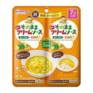 そのままソース　かぼちゃクリーム 40g×2袋