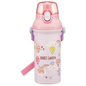 Water Bottle Garden Rabbit Skater Antibacterial Dishwasher Safe