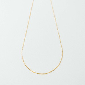 Plain Silver Chain Necklace Made in Japan