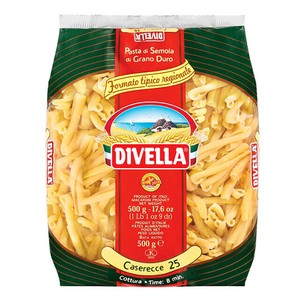 【イタリア産パスタ】#25 カゼレッチェ　ショートパスタ DIVELLA ディヴェッラ