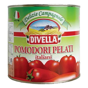 【イタリア産パスタ】完熟ホールトマト缶　2.5Kg缶