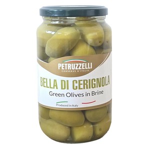 【イタリア産】ベッラ･ディ･チェリニョーラ グリーン･オリーブ（種付き） ペトルツェッリ