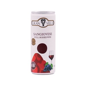 【イタリア産ワイン】サンジョヴェーゼ　赤ワイン GRANVILLA グランヴィラ【缶ワイン】