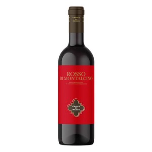 【イタリア産ワイン】ロッソ ディ モンタルチーノ　赤ワイン CROCE DI MEZZO クローチェ ディ メッツォ