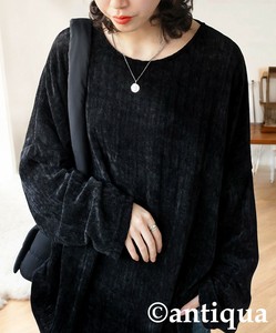 T 恤/上衣 女士 新商品 长袖 antiqua 秋冬