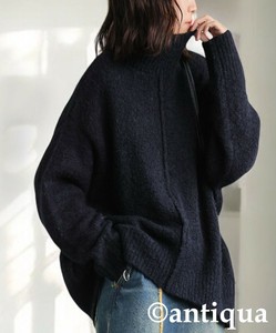 毛衣/针织衫 毛圈花呢 女士 新商品 高领 antiqua 秋冬