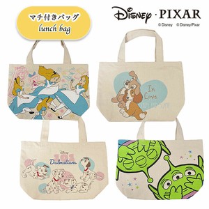 ミニトートバッグ"ディズニー"(マチ付コットンバッグ）