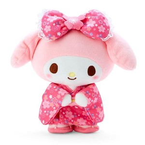 サンリオ　キャラクターズ マイメロディ　桜着物　ぬいぐるみ　S
