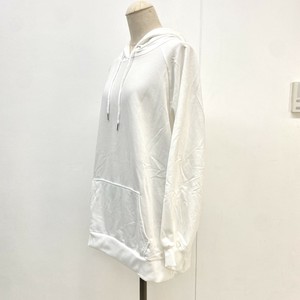 【即納現品50%off】TS091s-w-L デザインパーカー オーバーサイズ フーディ スウェット 薄手 カジュアル