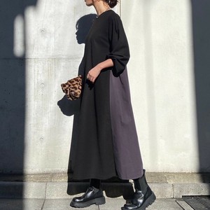Casual Dress Flare A-Line Switching