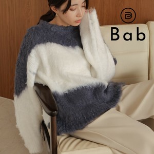 Sweater/Knitwear Shaggy Knit Tops