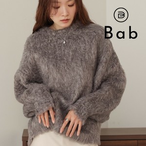 【SALE】再入荷：MIX毛がきニットプルオーバー◇フワフワの起毛感のニット