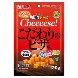 ［マルカン サンライズ］ゴン太の角切りチーズ こだわりのピザ味 120g
