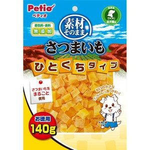 ［ペティオ］素材そのまま さつまいも ひとくちタイプ 140g