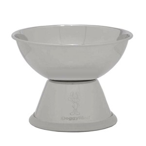 ［ドギーマンハヤシ］ステンレスのテーブル食器 犬用 S