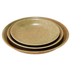 野あそび6.0深口皿[ 料理皿　丸皿　和食器　業務用食器　美濃焼]