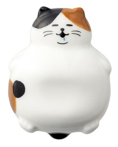 ■2025SS　新作■　ぼてねこ箸置き　お腹いっぱい