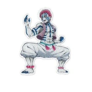 ワッペン キメツエイガ アカザ BAN27