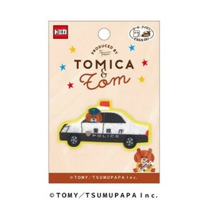 ワッペン パトカー TOM60