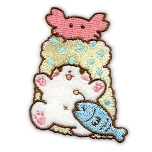 ワッペン まるもふびより BC16