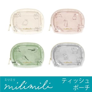 新作★【ティッシュポーチ（化粧ポーチ）】◆ミリミリ