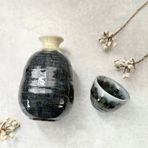 【酒器】徳利・盃　（美濃焼・日本製・陶磁器）