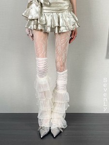 ＜SALE＞ 網タイツ+靴下のカバー ストッキング 靴下「2024新作」