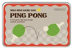 ミニミニゲーム缶 ピンポン CS-38315