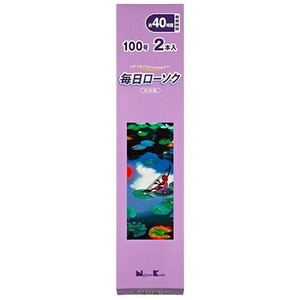 日本香堂 【予約販売】毎日ローソク 100号（2本入）