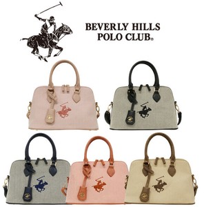 BEVERLY HILLS POLO CLUB エルガリー生地ブガッティ型バッグ BH3012N【JAPAN SALES ONLY】