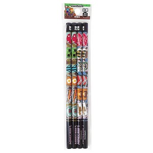 Pencil Minecraft Green 4-pcs set
