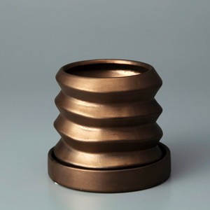 Swirl Pot-Gold S