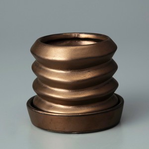 Swirl Pot-Gold M