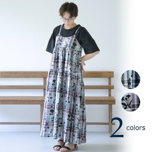 emago Casual Dress Camisole Dress Check Casual [S/S NEW]