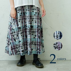 emago Skirt Check Skirt Casual [S/S NEW]