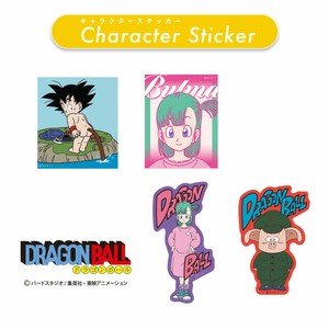 キャラクターステッカー  "ドラゴンボール"　ブルマ　ウーロン