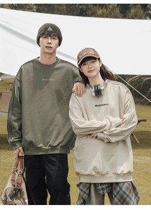 ☆新作☆　【2025秋冬春】ユニセックス　シンプルトレーナー　ペアルック