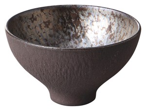[美濃焼 食器] 灰マットブラックとちり小付 [minoware TOKI 陶器]