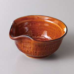 [美濃焼 食器] アメ釉丸片口小付 [minoware TOKI 陶器]