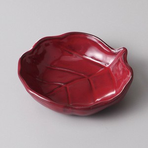 [美濃焼 食器] 深紅2．5小皿 [minoware TOKI 陶器]