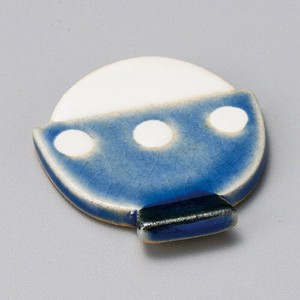 [美濃焼 食器] ごはん茶碗 青箸置 [minoware TOKI 陶器]