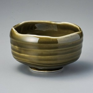 [美濃焼 食器] よもぎ織部抹茶碗 [minoware TOKI 陶器]