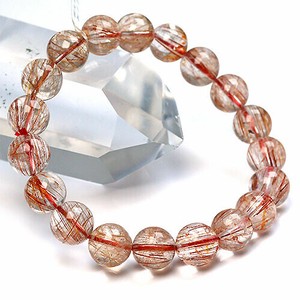 Gemstone Bracelet Rutile Quartz 10.8mm