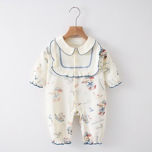 Baby Dress/Romper Patterned Rabbit Rompers 2-colors