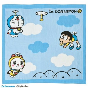 I'm doraemon ドラえもん 空飛ぶ仲間たち ベビー用 湯上げタオル