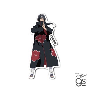 NARUTO-ナルト- 疾風伝 ダイカットビニールステッカー うちはイタチ アニメ キャラクター グッズ NRT008