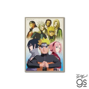 NARUTO-ナルト- 疾風伝 ダイカットビニールステッカー キービジュアル01 キャラクター グッズ NRT011