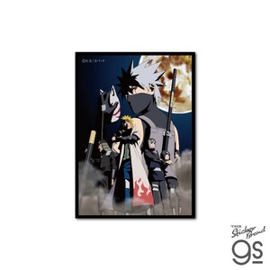 NARUTO-ナルト- 疾風伝 ダイカットビニールステッカー キービジュアル05 キャラクター グッズ NRT015