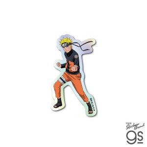 NARUTO-ナルト- 疾風伝 ダイカットビニールステッカー(ホログラム) うずまきナルト キャラ グッズ NRT016
